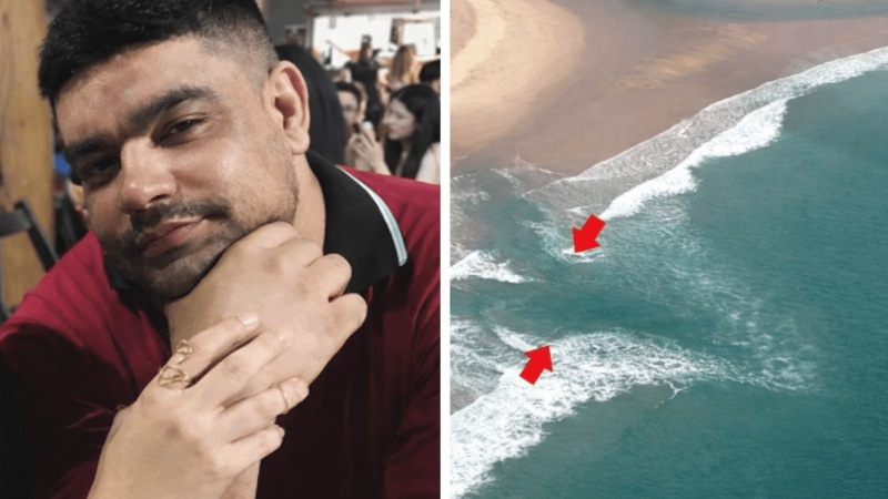 Tragédia: funcionário da Embasa morre afogado ao tentar salvar os filhos em praia de Ilhéus