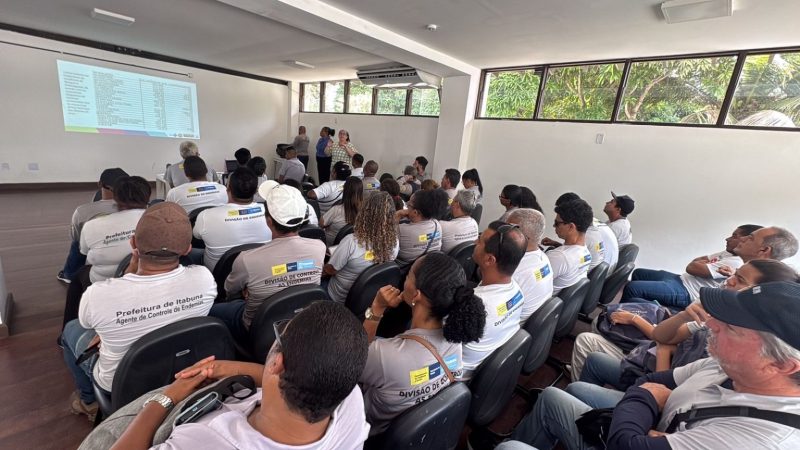 Prefeitura de Itabuna treina Agentes de Combate às Endemias sobre novas diretrizes para prevenção das arboviroses