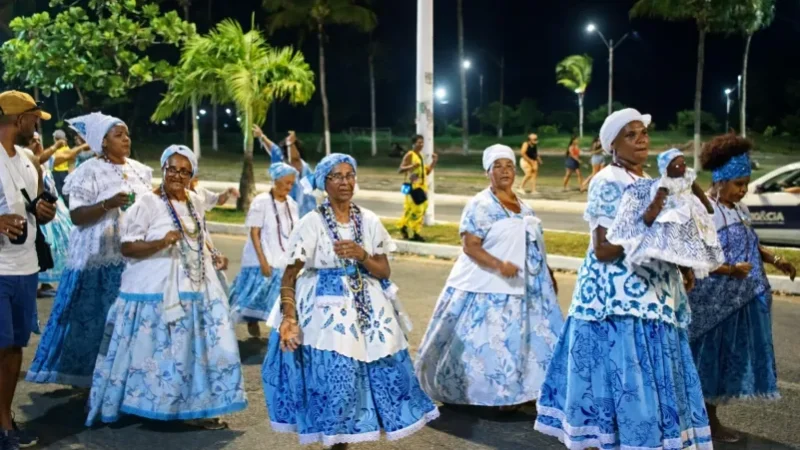 Afoxé Filhos de Ogum leva ancestralidade e tradição às ruas no Carnaval de Ilhéus