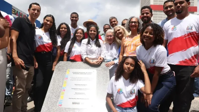 Bahia inaugura colégio de tempo integral em Nilo Peçanha com investimento de R$ 17 milhões