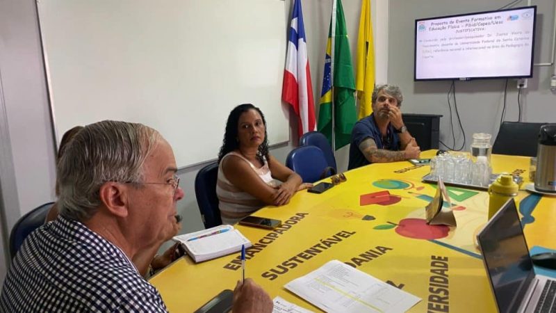 Prefeitura de Itabuna firma parceria com a UESC para a realização do 1º Simpósio de Pedagogia do Esporte