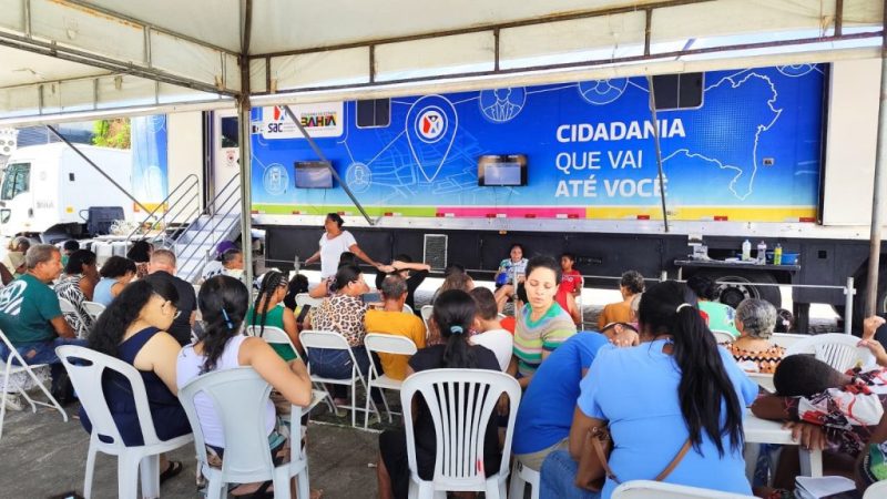 Governo do Estado prorroga até quinta-feira os serviços de emissão de documentos civis na Carreta SAC Móvel