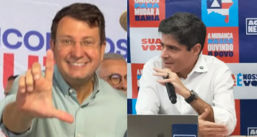 Justiça determina retirada de vídeo com IA publicado por ex-prefeito baiano envolvendo ACM Neto, Flávio Bolsonaro e Vorcaro