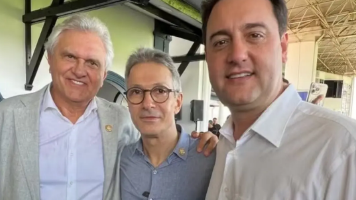 Caiado e Zema discutem possível aliança presidencial para 2026