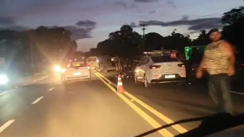 Acidente na BR-415 deixa uma pessoa morta entre Ilhéus e Itabuna