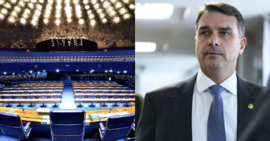 Flávio Bolsonaro encomenda pesquisa para definir nome ao Senado no Rio após saída de Cláudio Castro