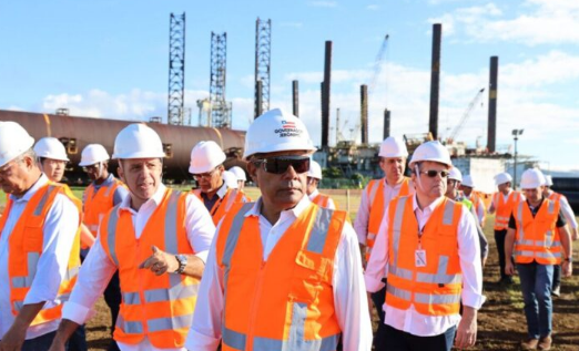 Jerônimo acompanha avanço das obras da Ponte Salvador-Itaparica em visita a canteiro