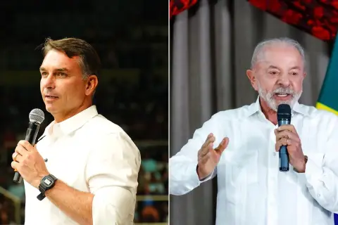 Datafolha aponta Flávio Bolsonaro com 51,1% e Lula com 48,9% dos votos válidos